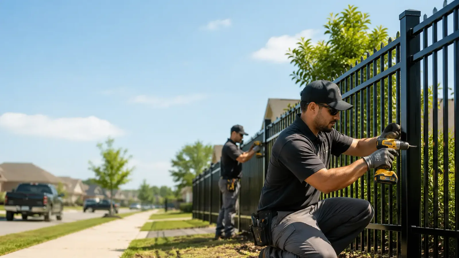 Metal Fence Installation in Fairview, SD